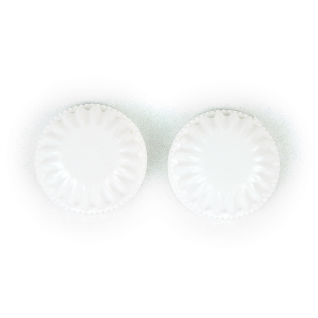 [MFC60230] LOCK UP CAPS(2)1/8IP WHITE PLA