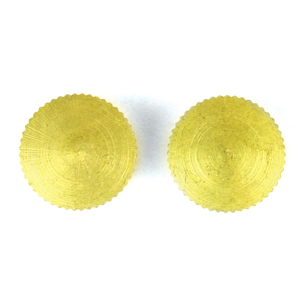 LOCK UP CAPS(2)1/8IP BRASS FIN