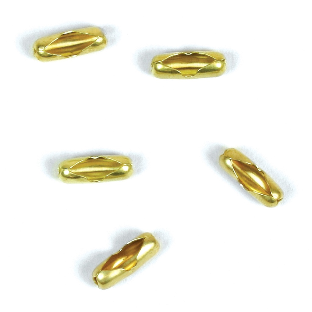 [MFC60353] CHAIN CONNECTOR#6 BRASS (5)