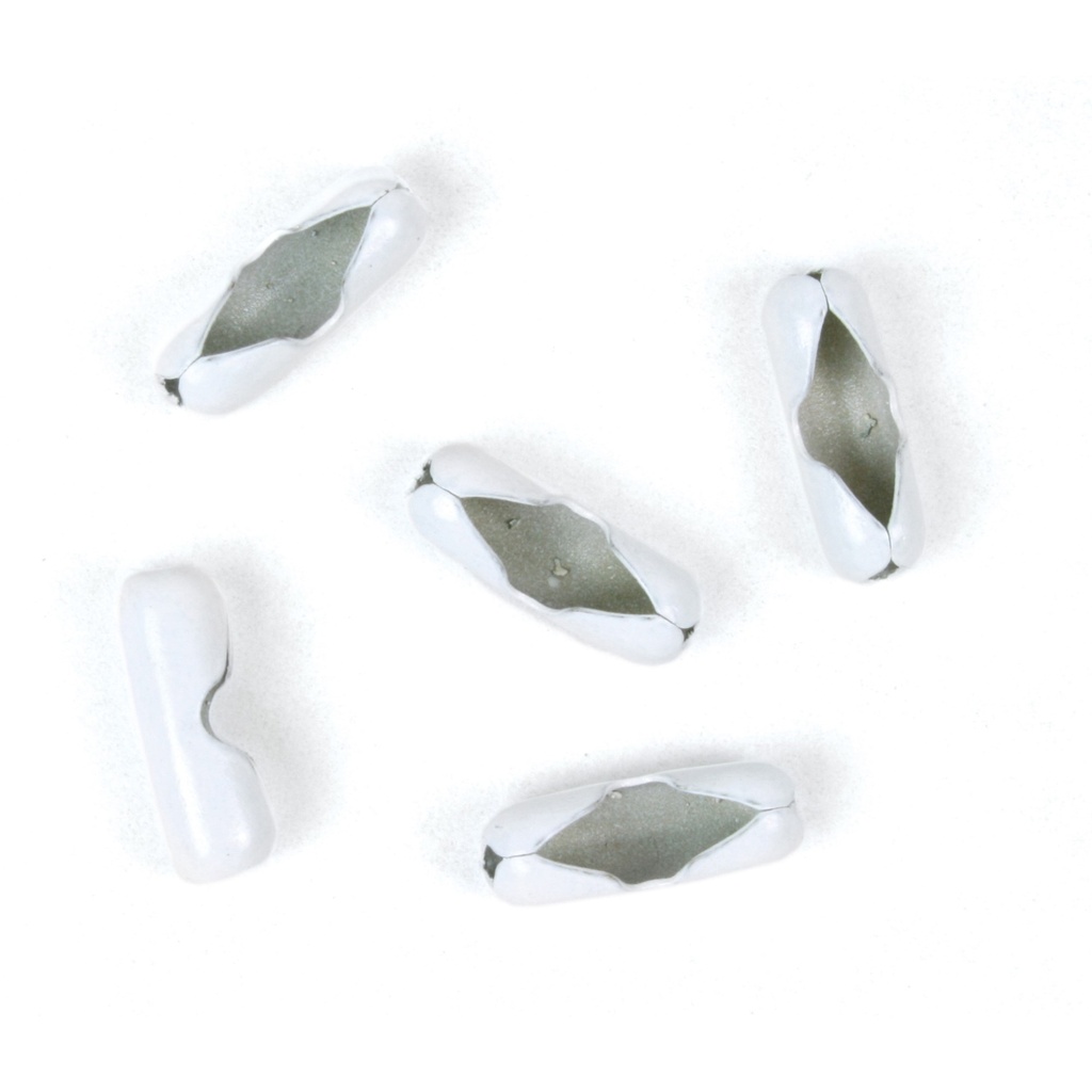 [MFC60372] CHAIN CONNECTOR#6 WHITE (5)