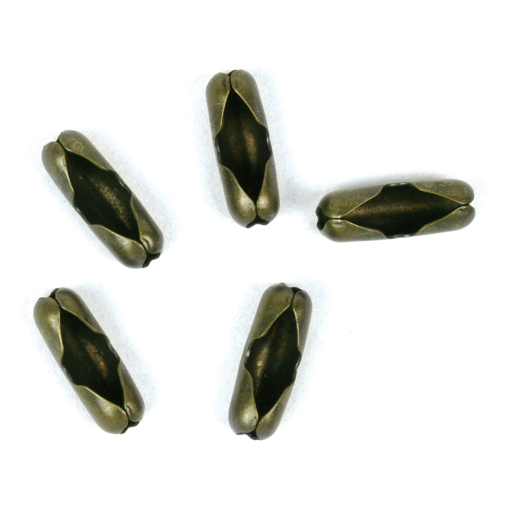 CHAIN CONNECTOR#6 ANT BRASS (5