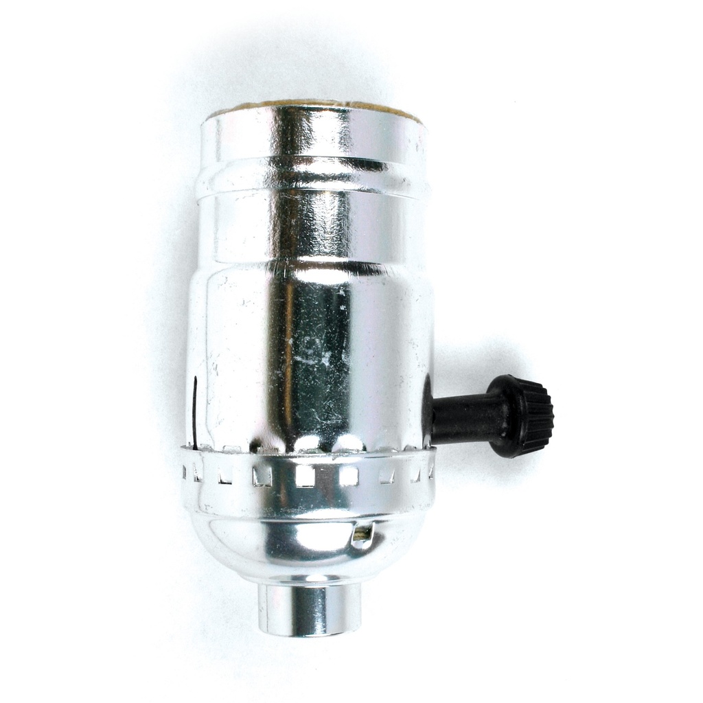 SOCKET TURN KNOB ON/OFF NICKE