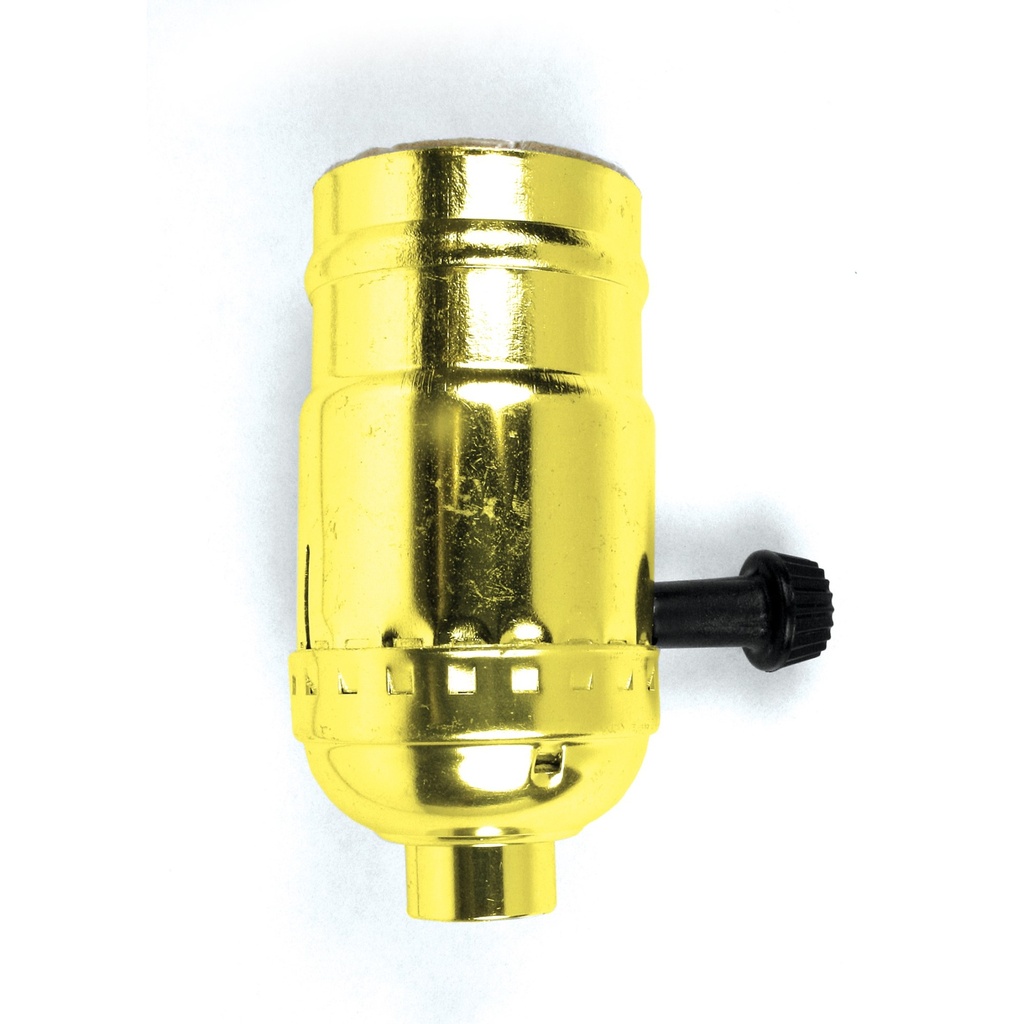 [MFC60409] SOCKET TURN KNOB 3 WAY BRASS