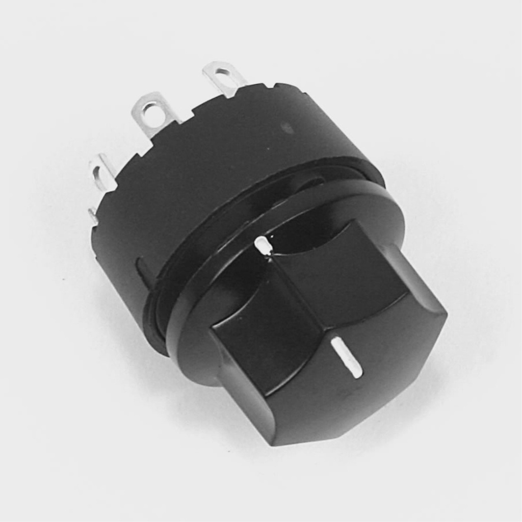 SWITCH ROTARY OFF/ON/ON/ON 5 TA