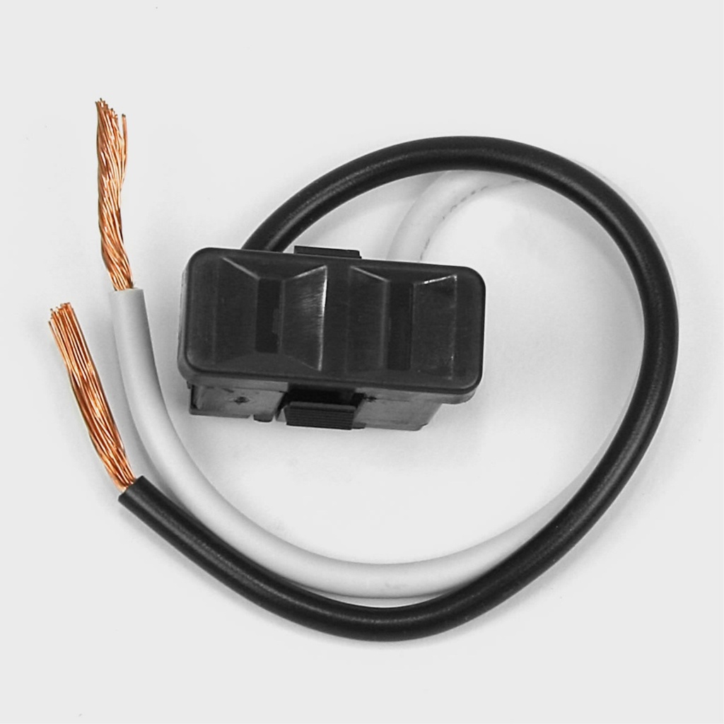 [MFC61014] OUTLET 2 PRONG BLACK 2 WIRE LEA