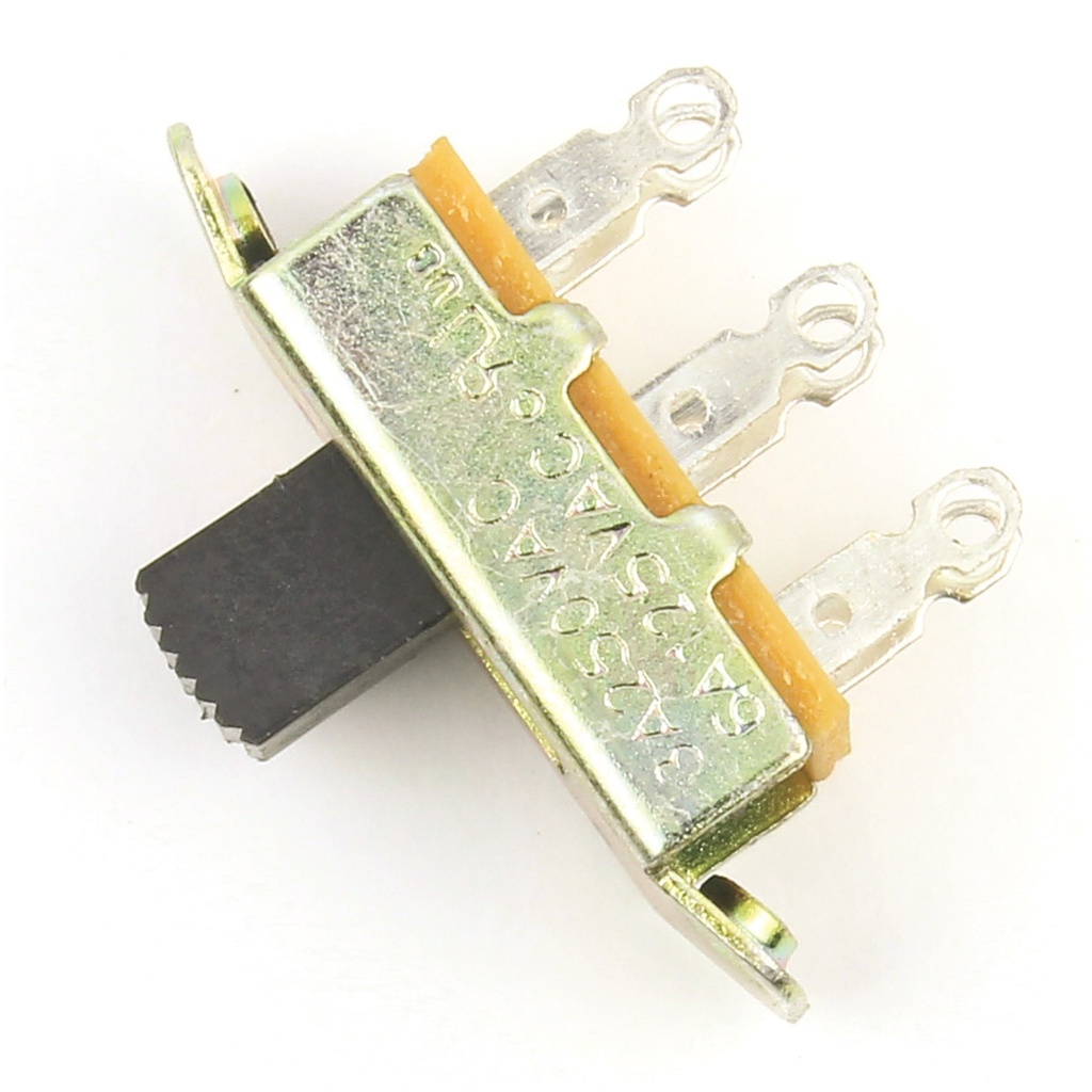 SWITCH SLIDE DPDT ON/ON 6TAB