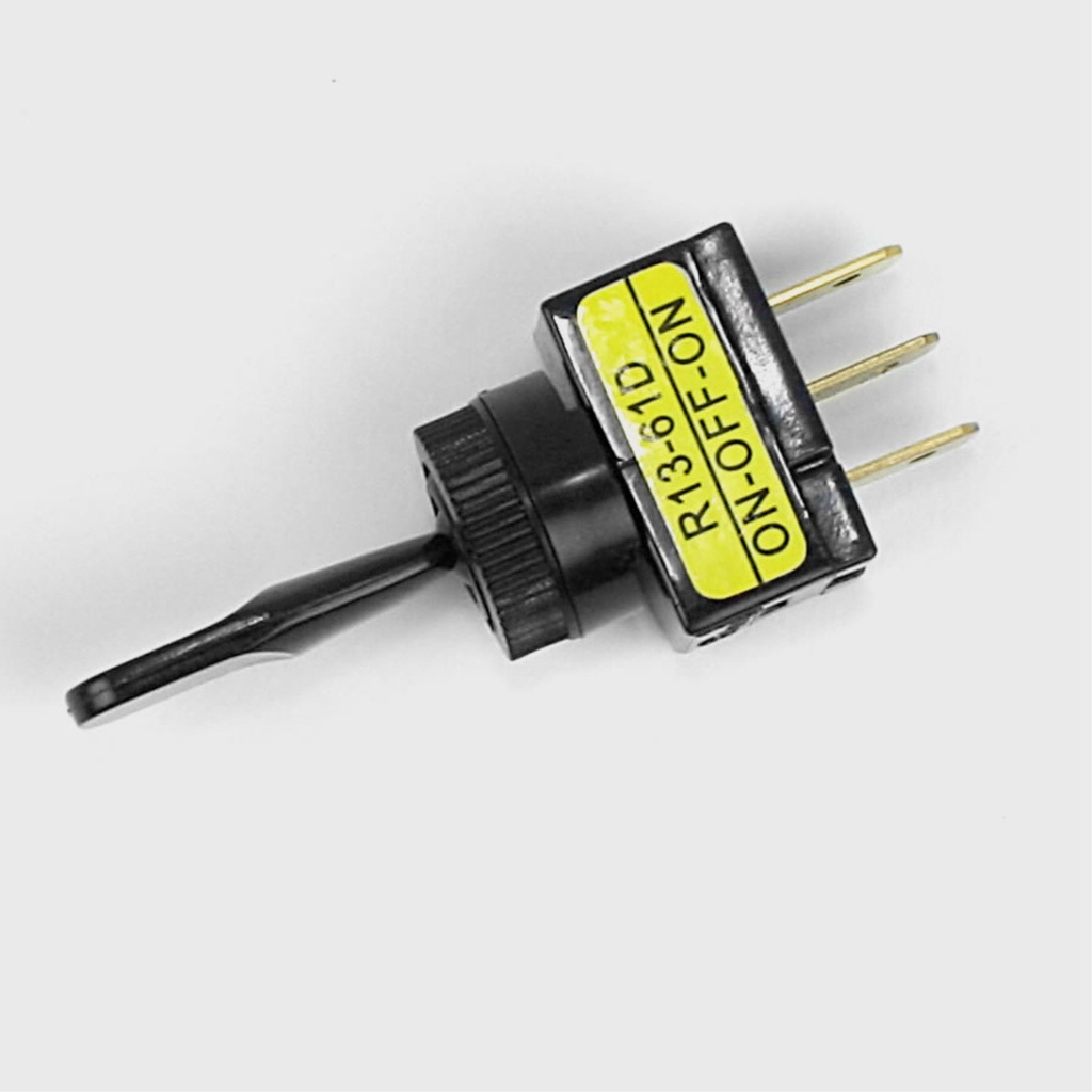 SWITCH TOGGLE BLACK SPDT ON/OFF