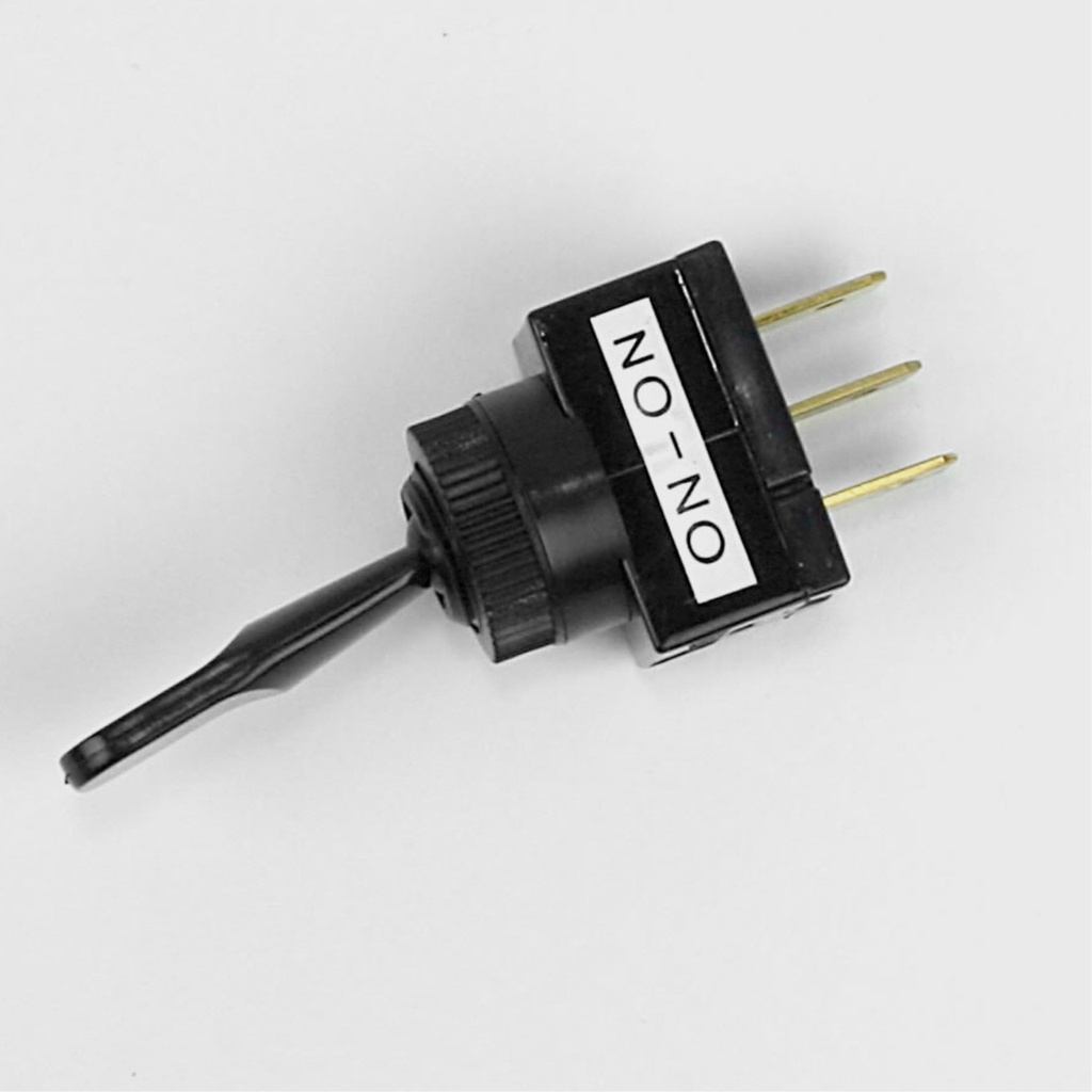 [MFC61118] SWITCH TOGGLE BLACK ON/ON 3TAB