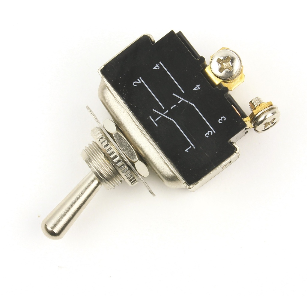 [MFC61130] SWITCH TOGGLE DPST ON/OFF 4SCRE