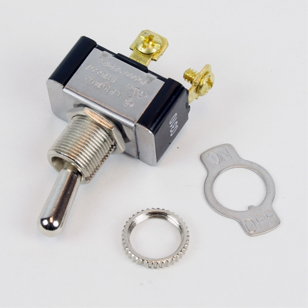 [MFC61132] SWITCH TOGGLE SPST ON/OFF 2 SCR