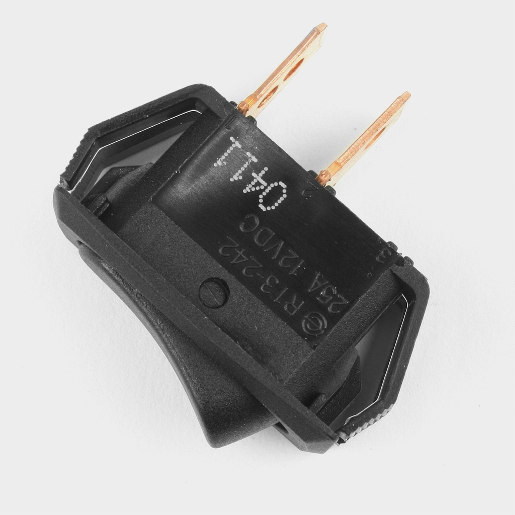 SWITCH ROCKER MINI BLACK ON/OFF