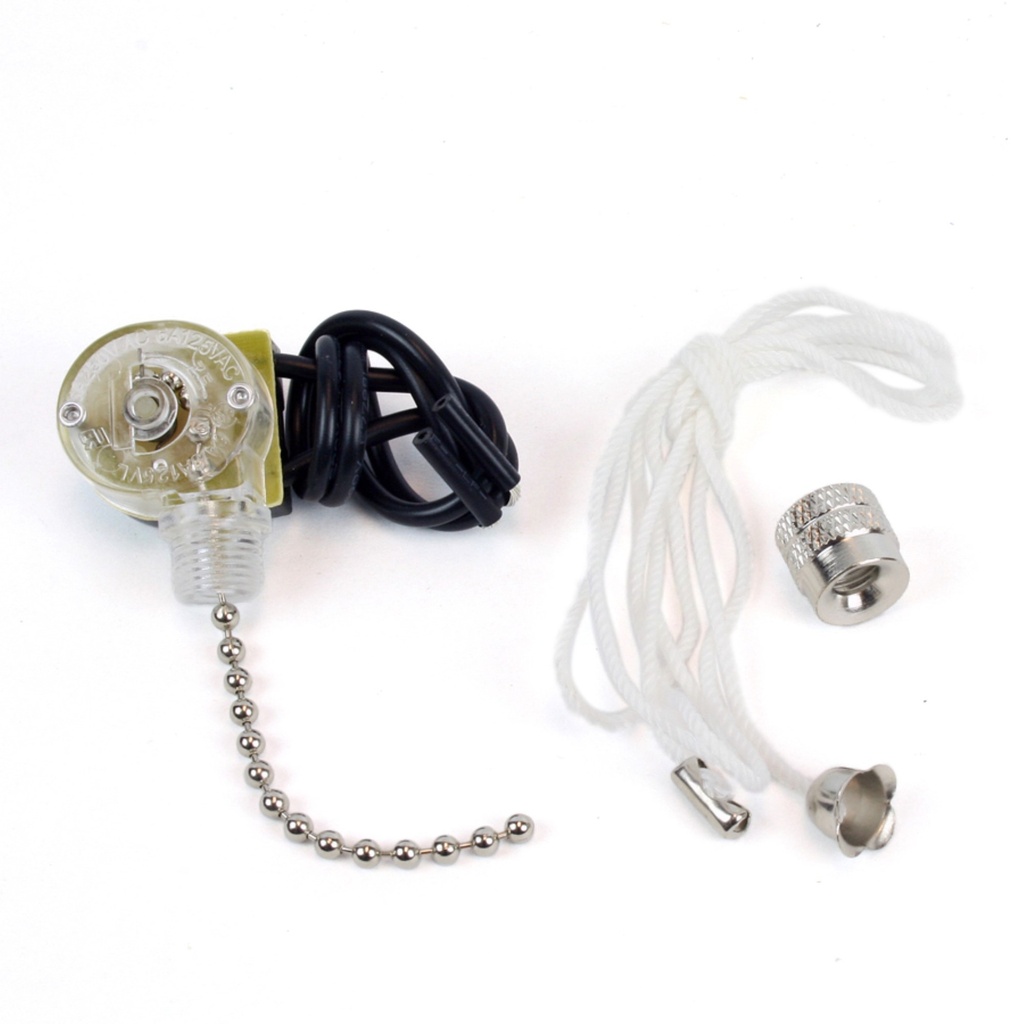 SWITCH PULL CHAIN NICKEL ON/OFF