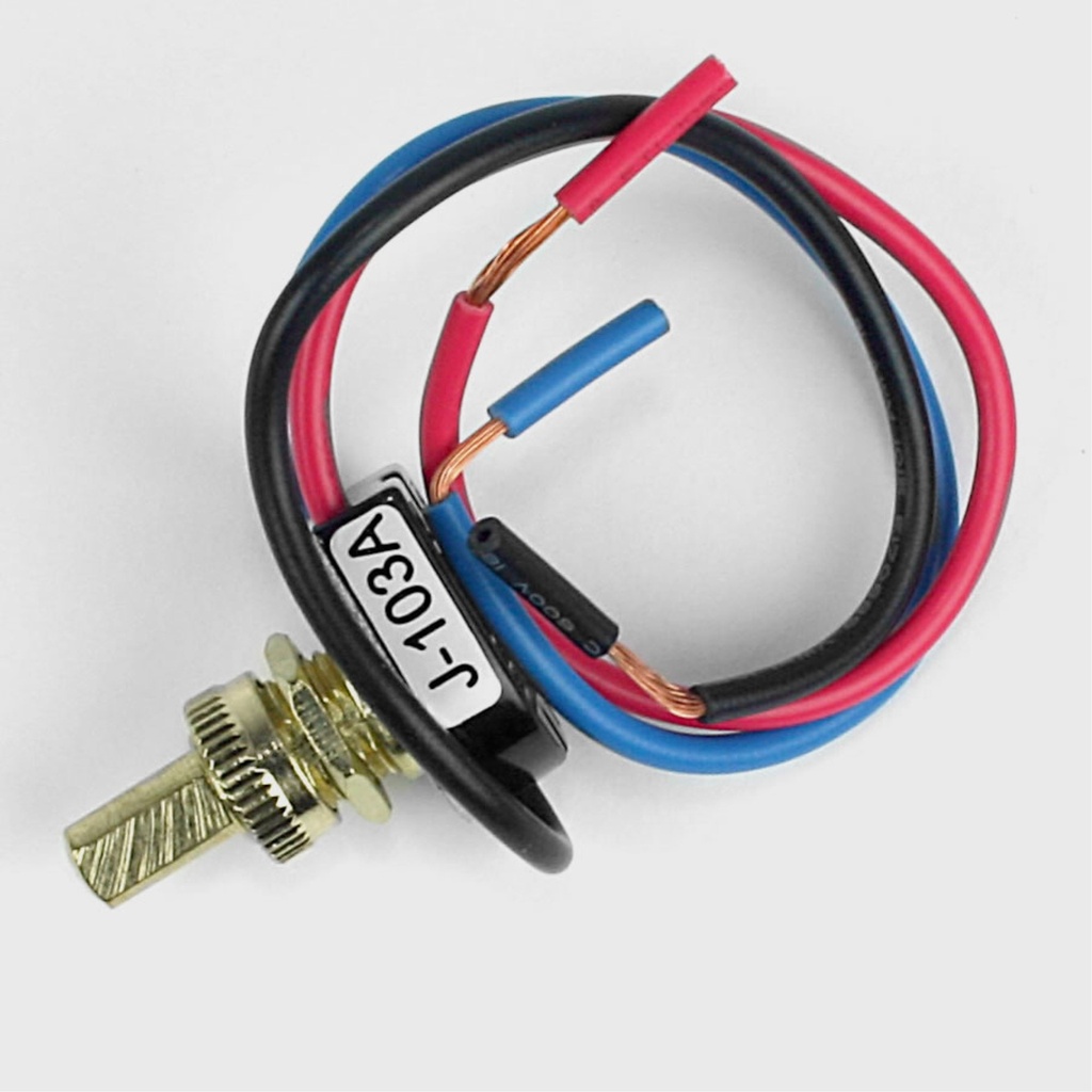 SWITCH PUSH BRASS OFF/L1/L2/L1-