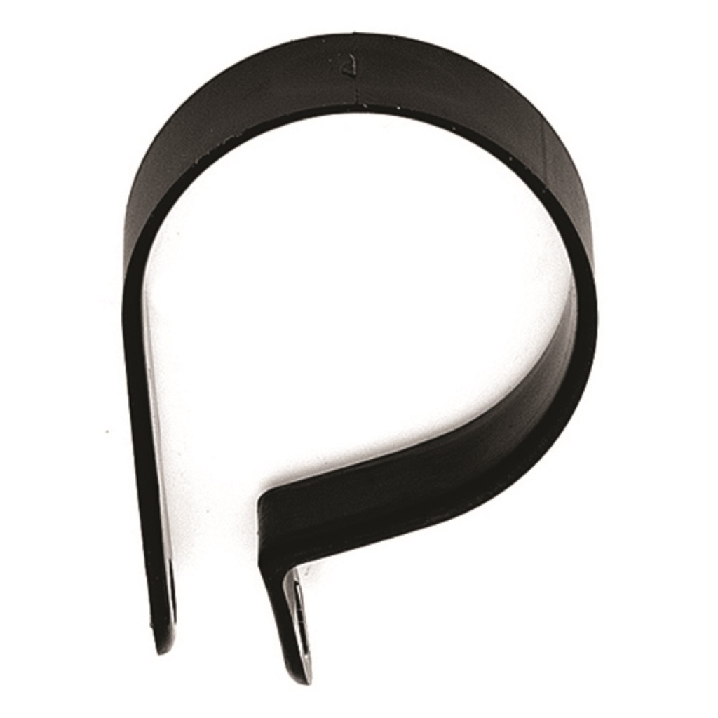 CLAMP NYLON BLK1/2X1-1/4 2 PK