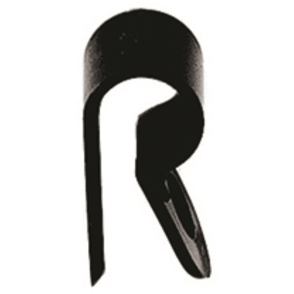 [MFC61452] CLAMP NYLON BLK 3/8X1/4 5 PK