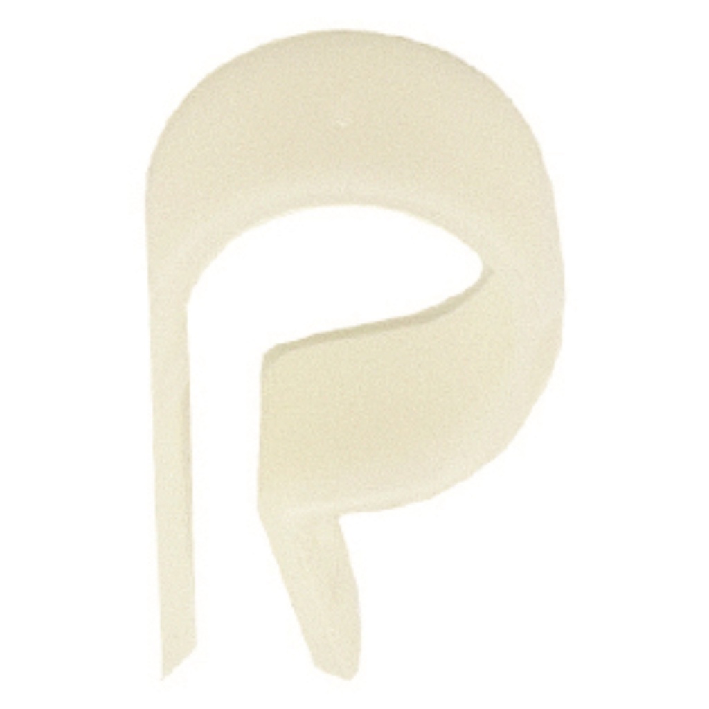 CLAMP NYLON NAT 1/2X9/16 2 PK