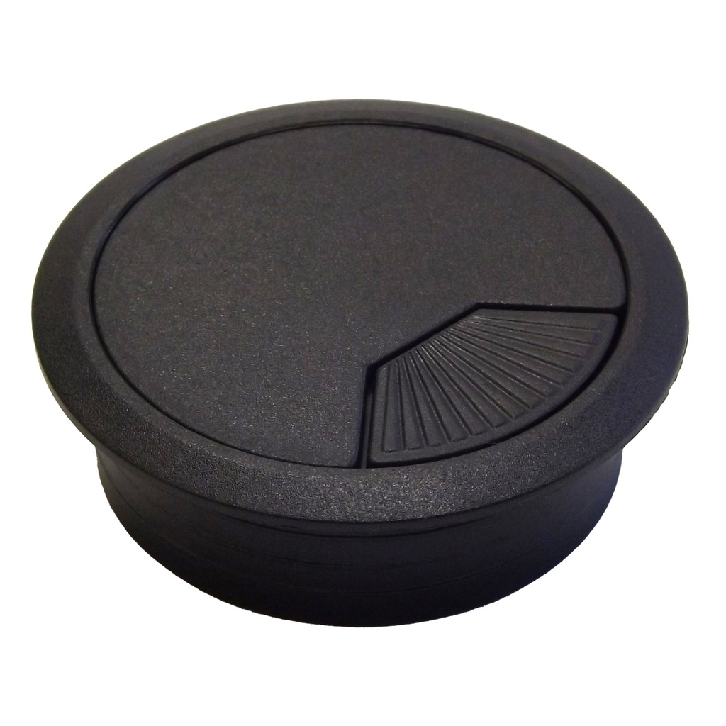 [MFC61610] DESK GROMMETS 2 3/8" BLACK ADJ