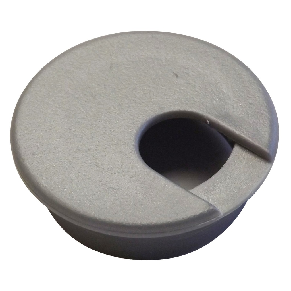 [MFC61617] DESK GROMMETS 2" METALLIC SILVE