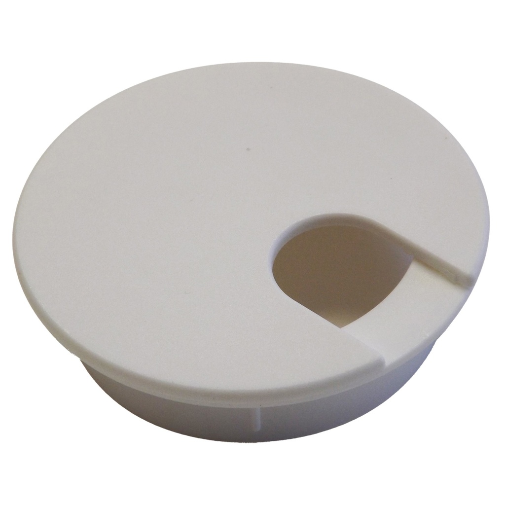 DESK GROMMETS 2 1/2" PURE WHITE