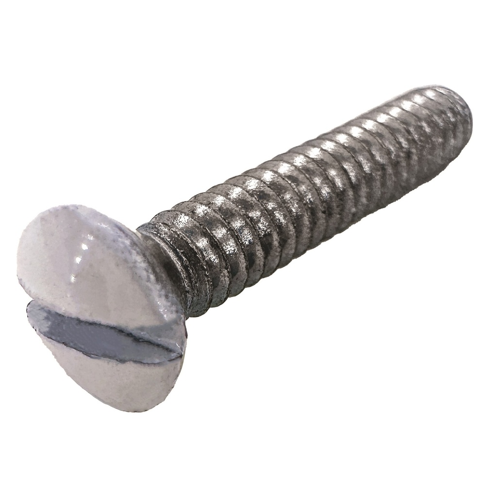 [MFC61755] 6-32 x 3/4 Swtch Plt Scr Wh