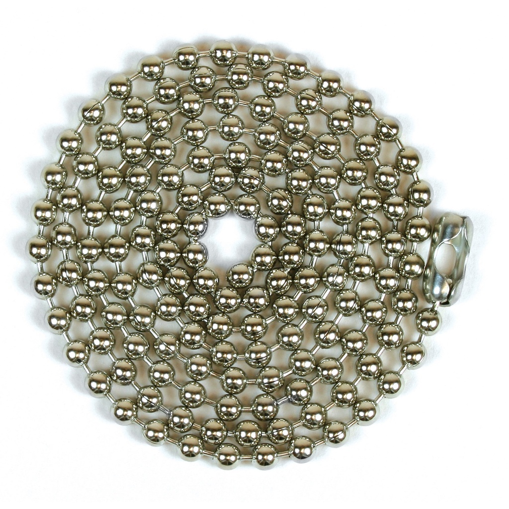 [MFC94995] BEADED CHAIN#10 NPS3' W/CONN