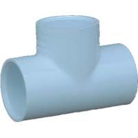 [PVC024000800] PVC02400 0800HA Schedule 40 3/4in. Slip x 3/4in. D Slip PVC Tee