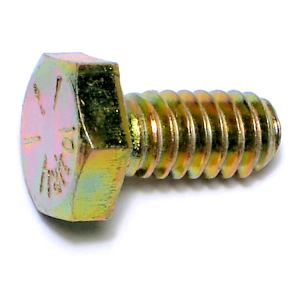 1/4-20 x 1/2 Hex Cap Gr8 NC