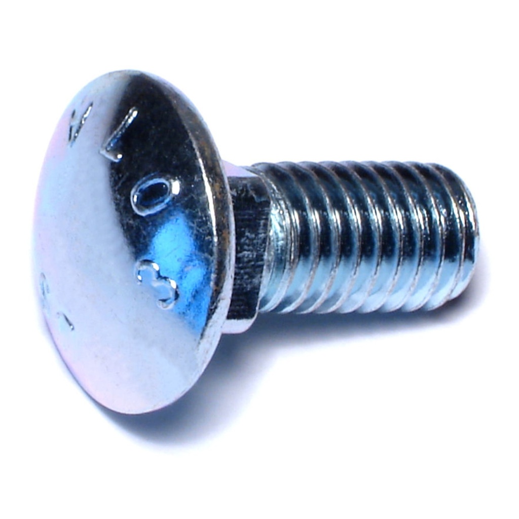 [MF01119] 7/16-14 x 1 Carriage Bolt Zn