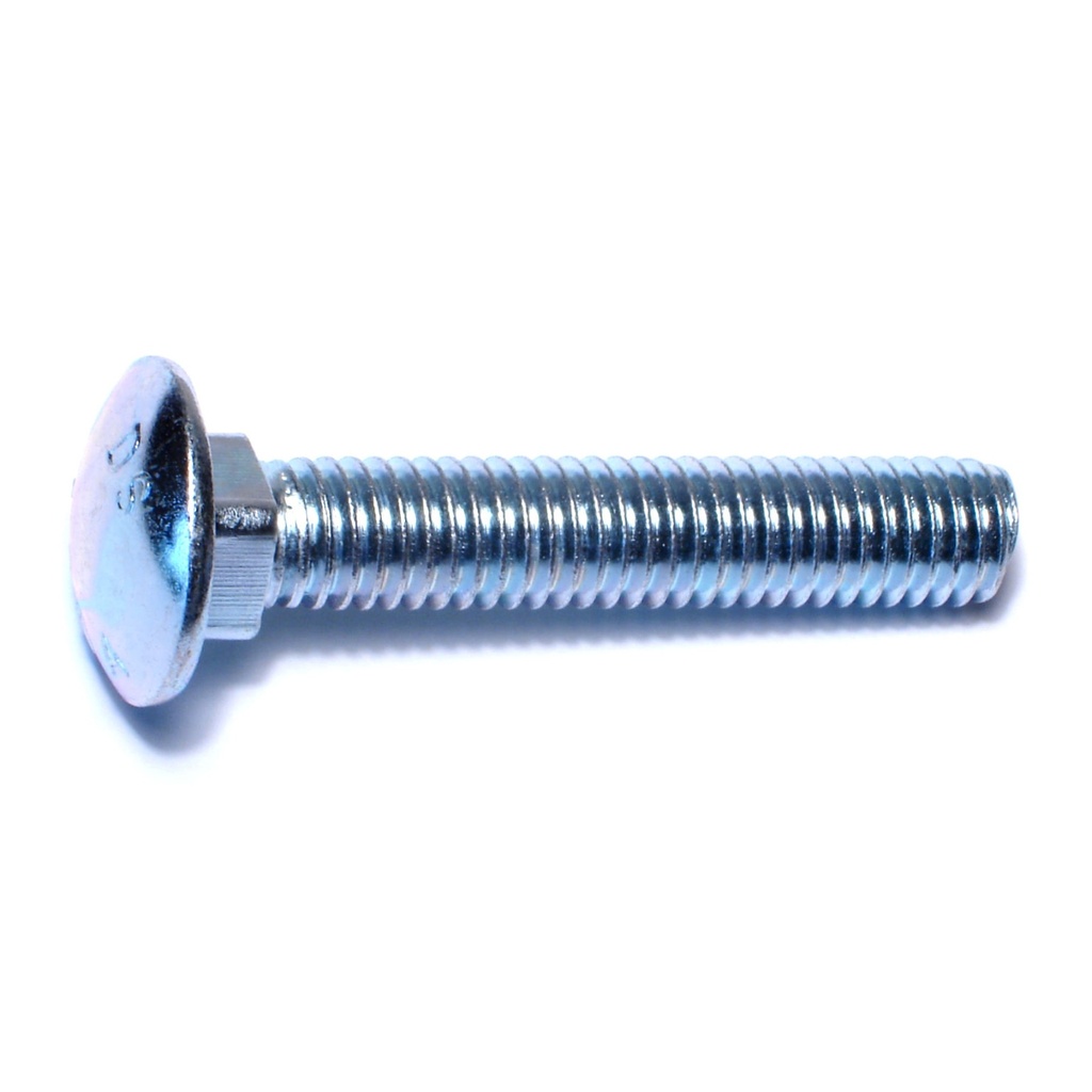 7/16-14x 2-1/2 Carriage Bolt Zn
