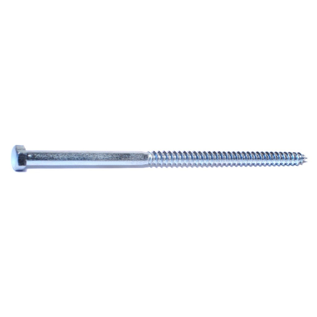 [MF01325] 3/8 x 8 Hex Lag Screw Zn