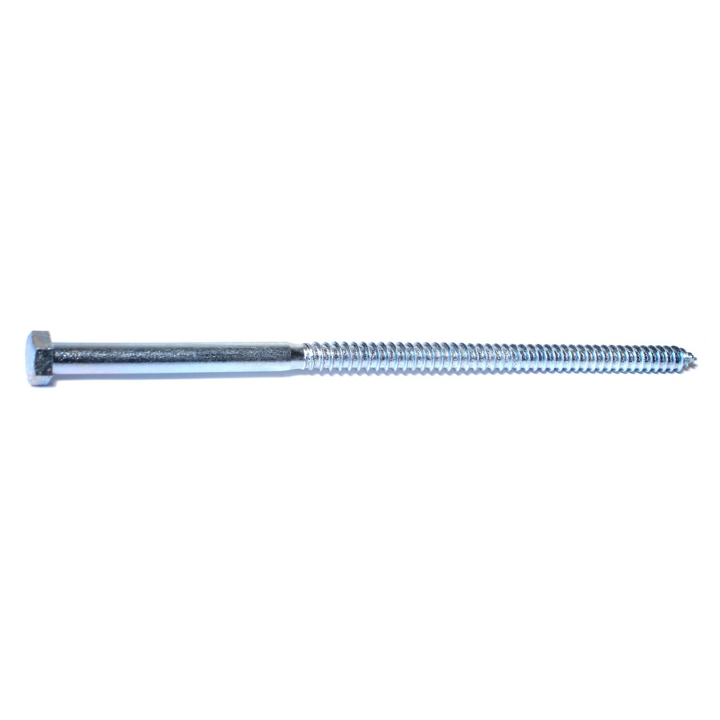 [MF01344] 1/2 x 12 Hex Lag Screw Zn