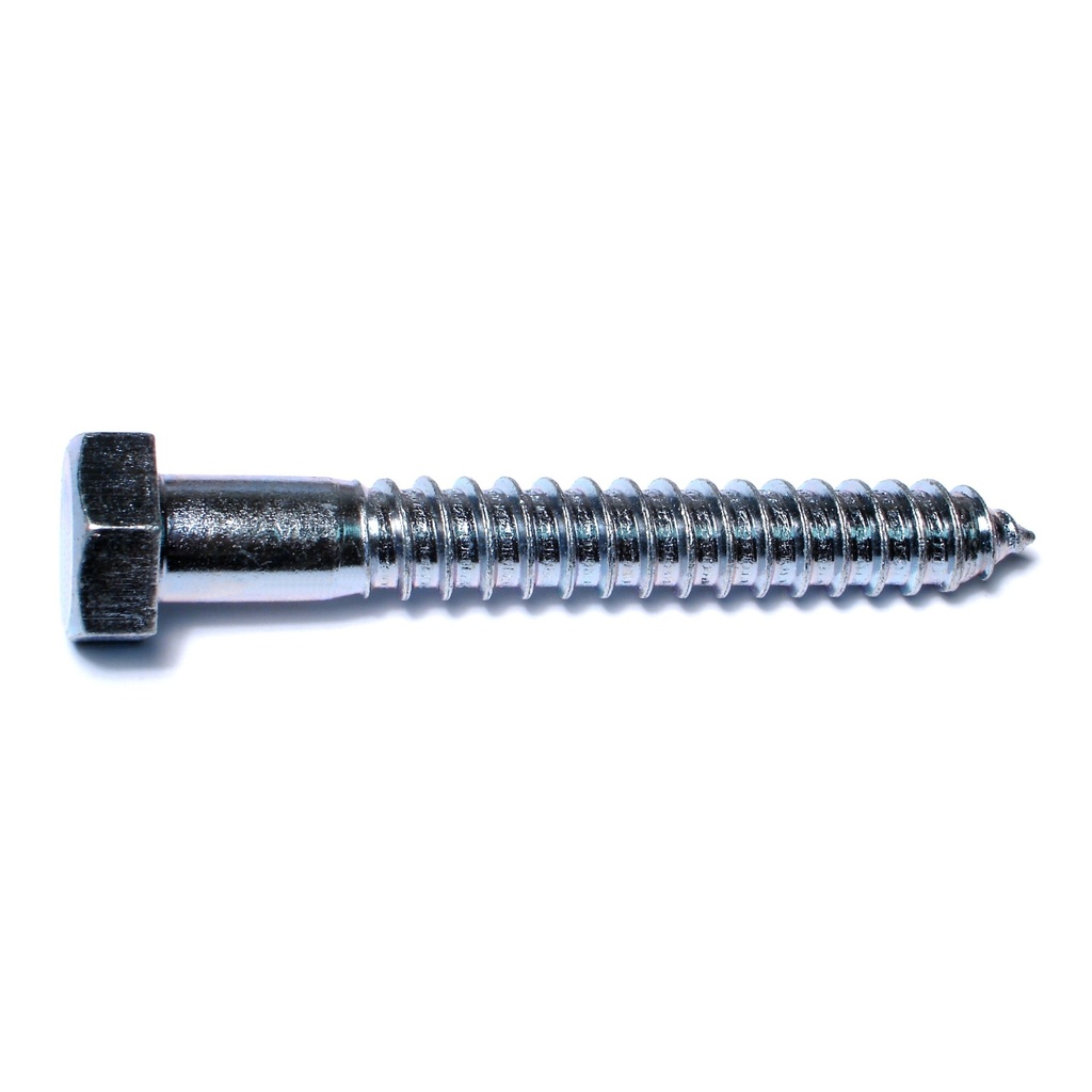 [MF01350] 5/8 x 4-1/2 Hex Lag Screw Zn