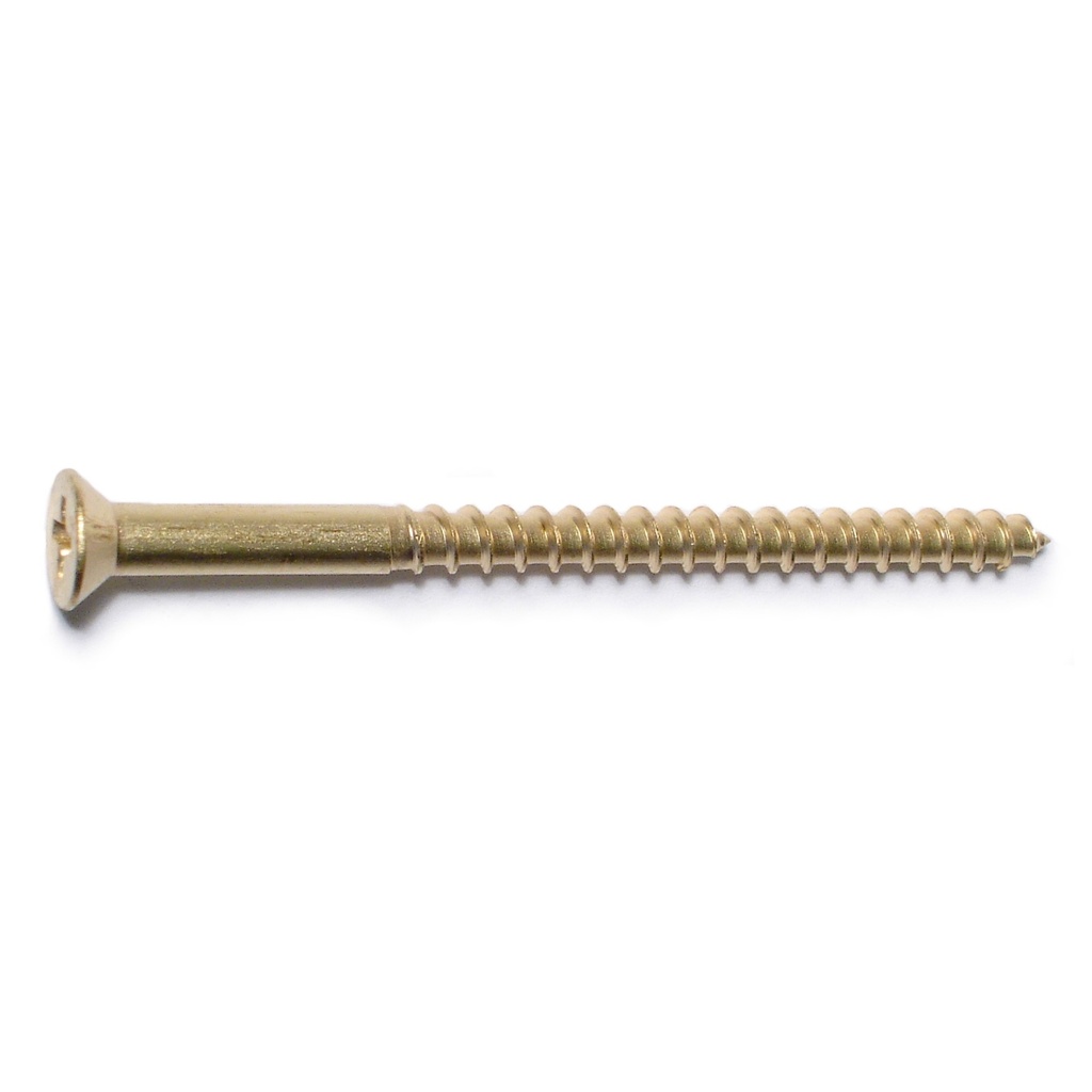 [MF02870] 8 x 2-1/2 Ph Fl Wood Sc Br