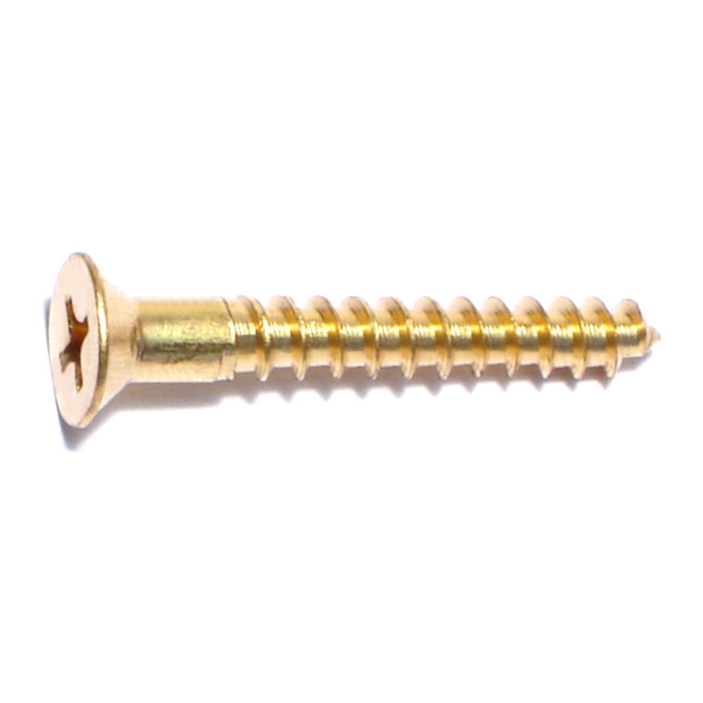 [MF02873] 9 x 1-1/4 Ph Fl Wood Sc Br