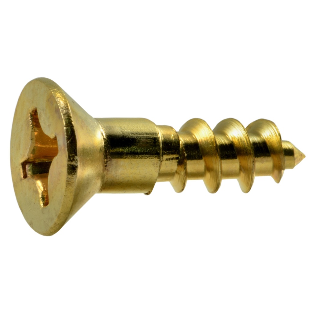 [MF02877] 10 x 3/4 Ph Fl Wood Sc Br