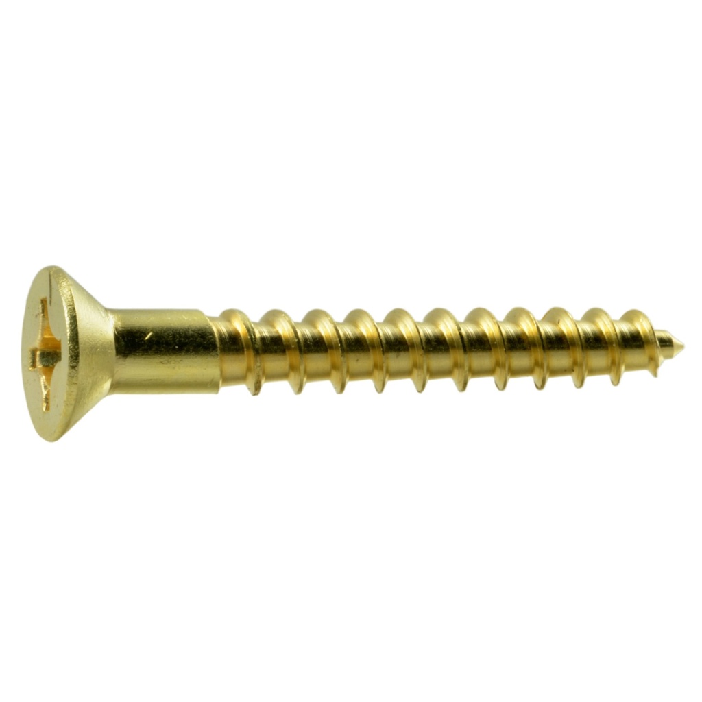[MF02880] 10 x 1-1/2 Ph Fl Wood Sc Br