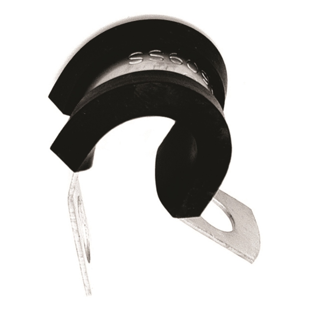 [MFC61532] CLAMP ST STEEL RUBBER CU 2 PK