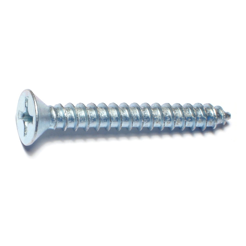 [MF03043] 1/4 x 2 Ph Flat SMS Zinc