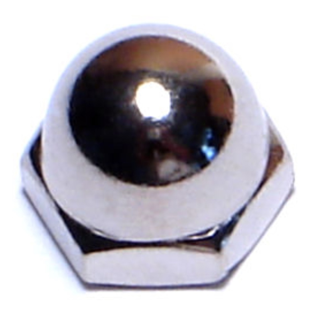10-32 Acorn Cap Nut Ni
