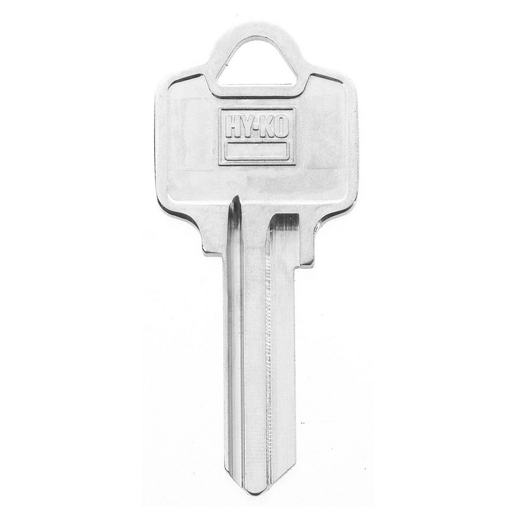 AR1 Keyblank Arrow Lock NICKEL PLATED BRASS