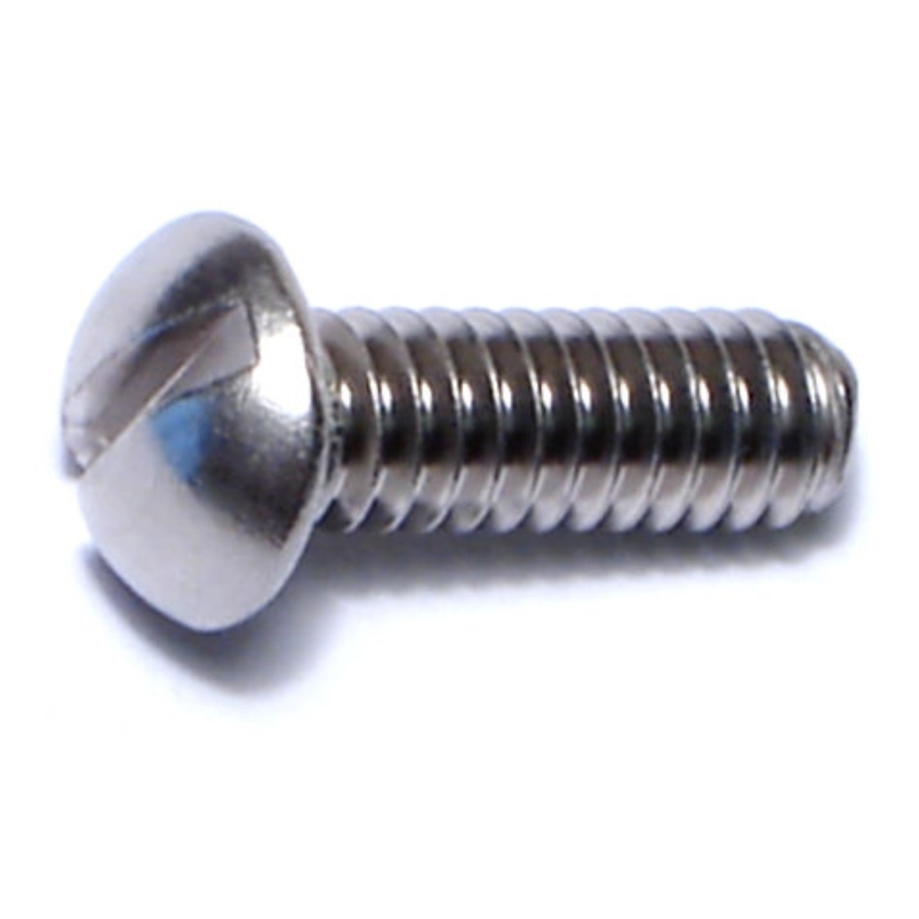 1/4-20 x 3/4 Sl Rd Mach Sc SS