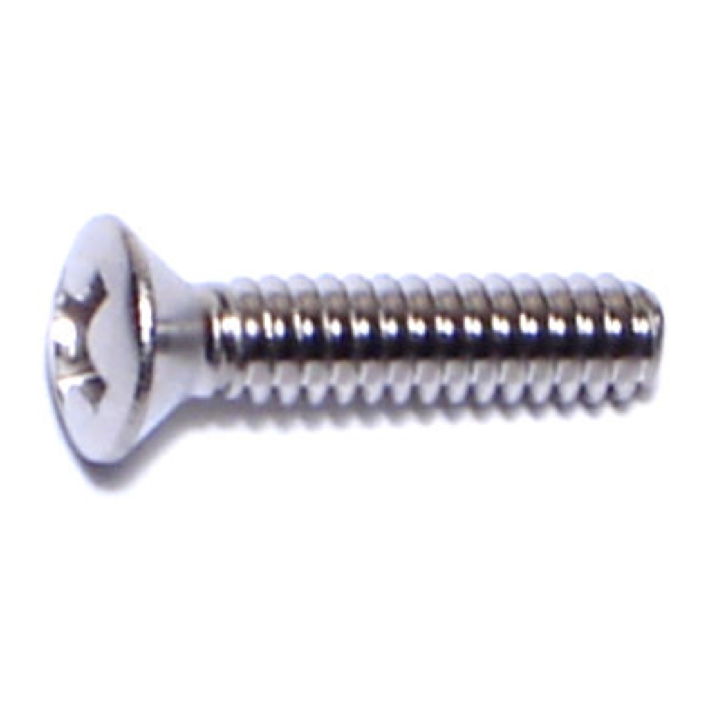 6-32 x 5/8 Ph Ov Mach Sc SS