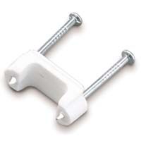 PS-225J 1/2" Insulated Staples, White 225pk