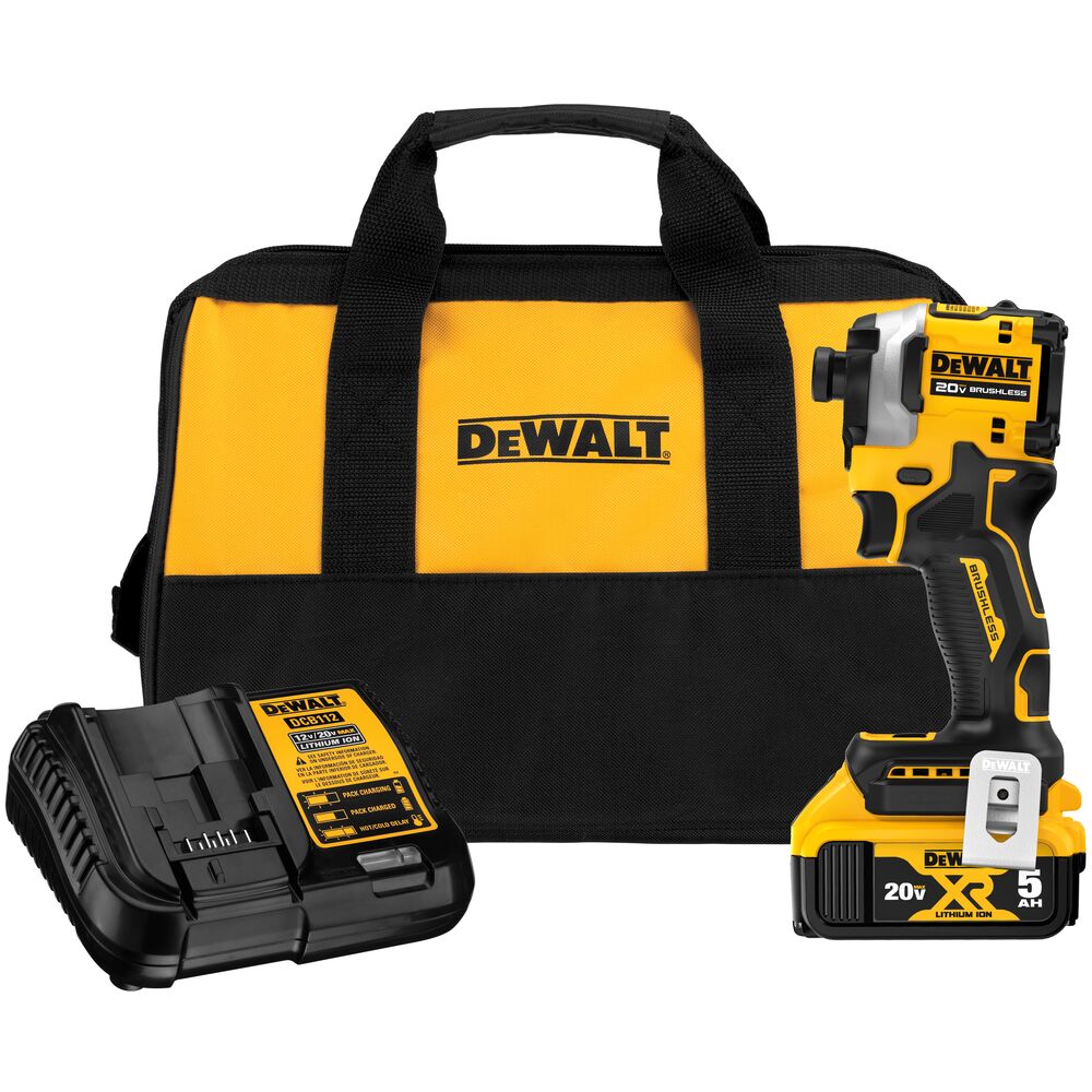[DCF850P1] DEWALT 20V MAX ATOMIC IMPACT DRIVER-5AH