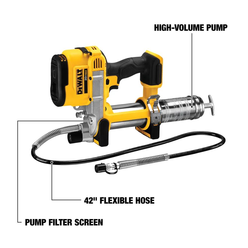 [DCGG571B] 20V MAX LI-ION GREASE GUN (TOOL ONLY)