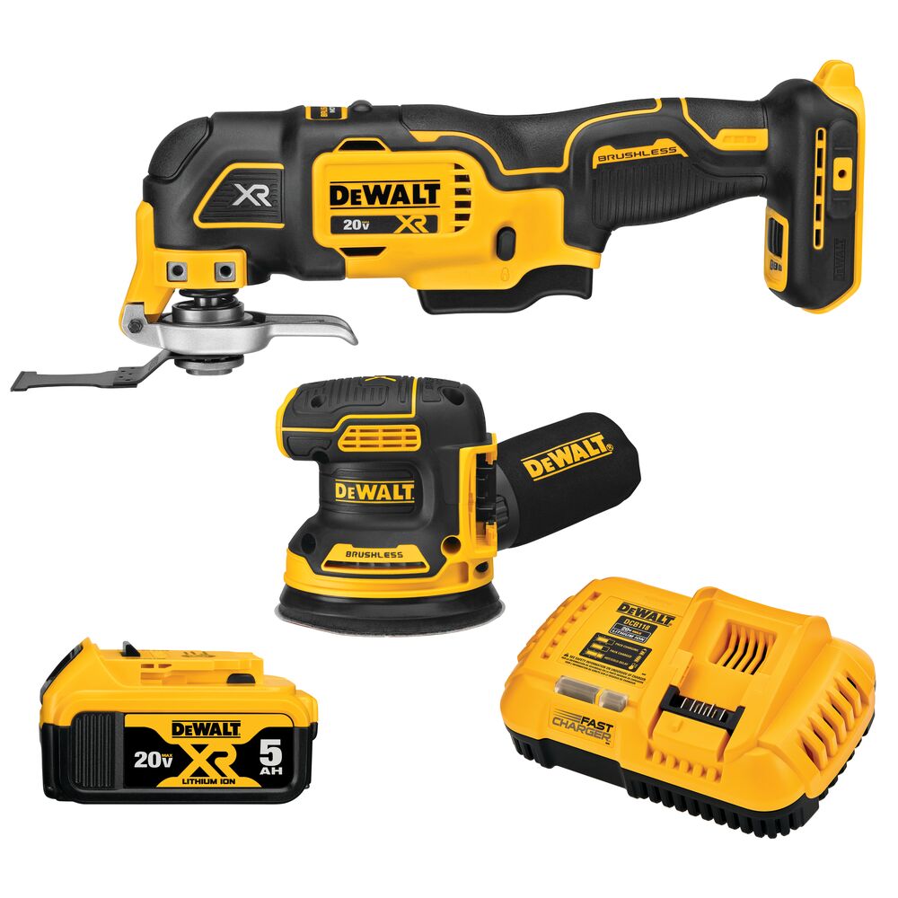 [DCK202P1] 20V MAX XR 2-KIT (SANDER/OSCILLATING)