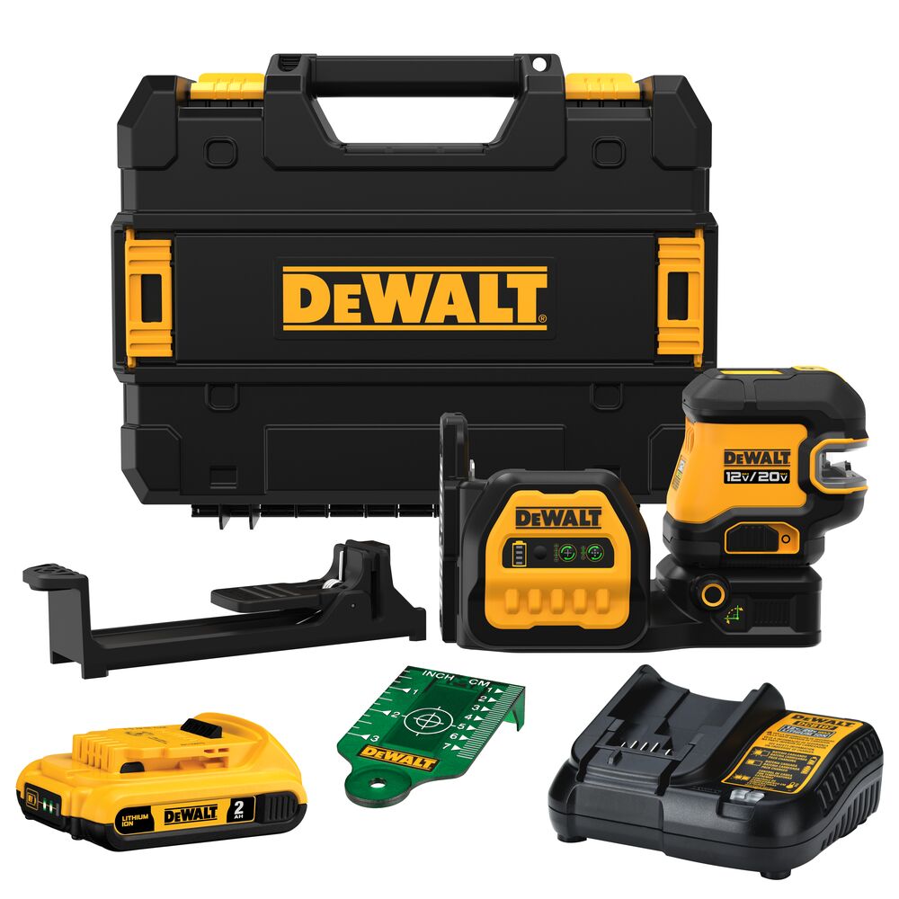 [DCLE34520G] DEWALT CROSS LINE 5 SPOT COMBO
