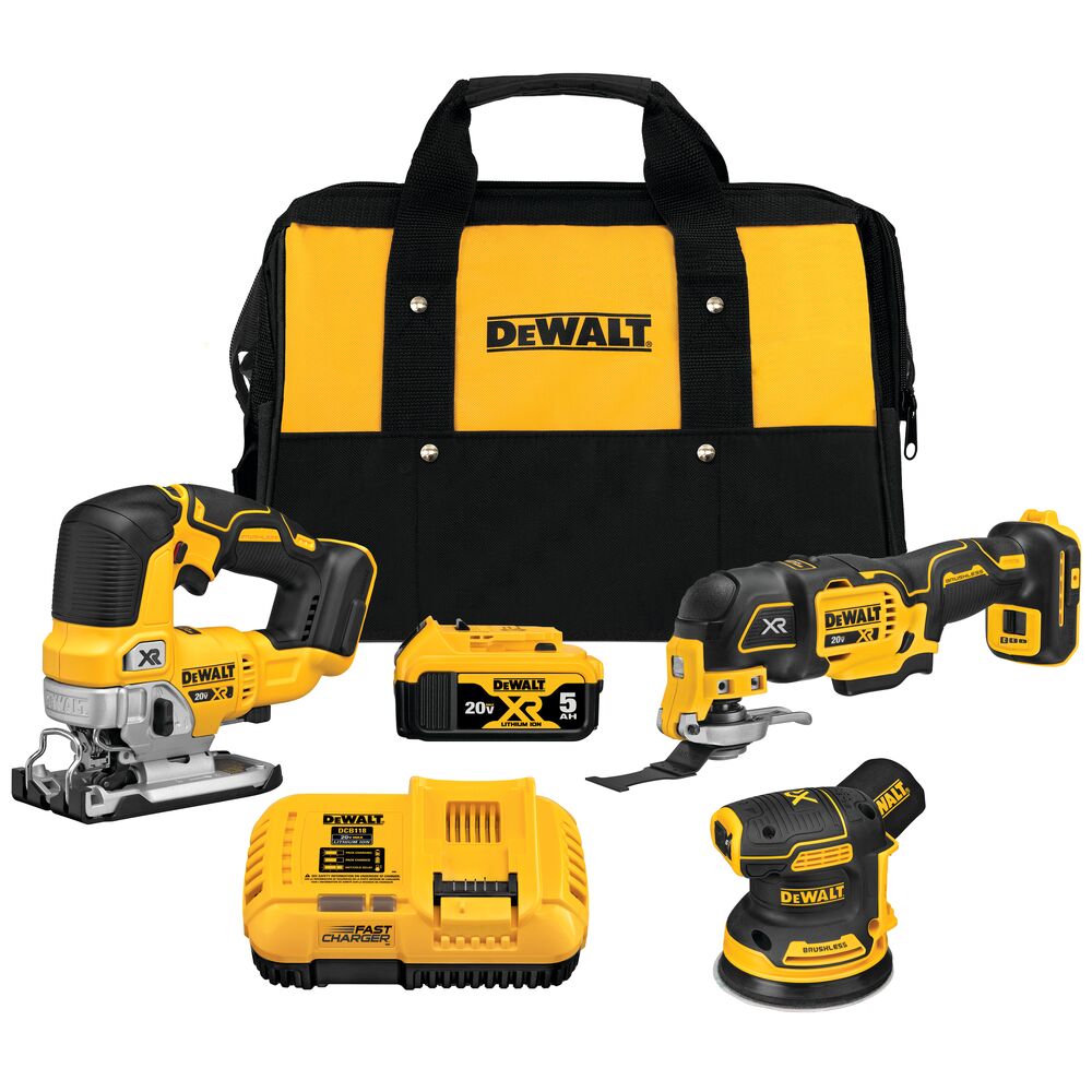 [DCK300P1] 20V MAX XR 3-KIT WOODWORKING