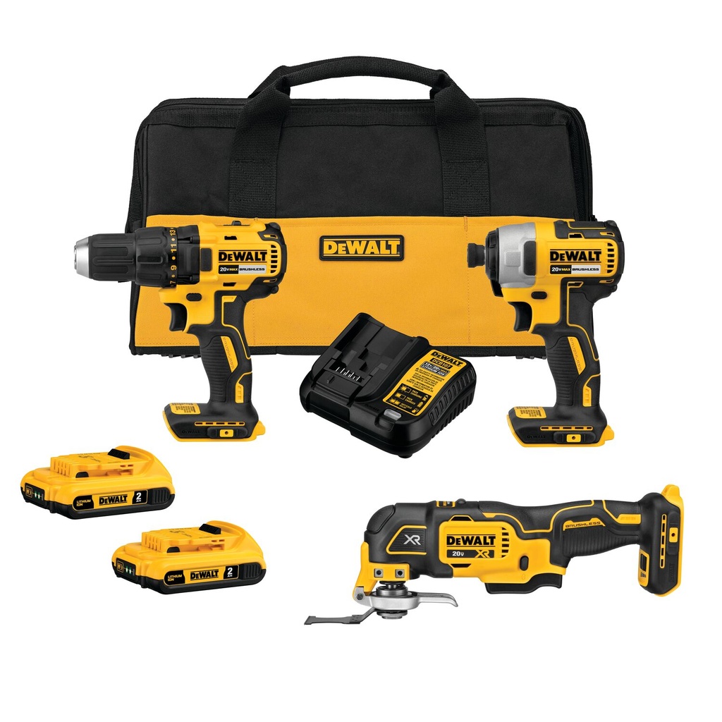 [DCK379D2] 20V BL 3-TOOL KIT