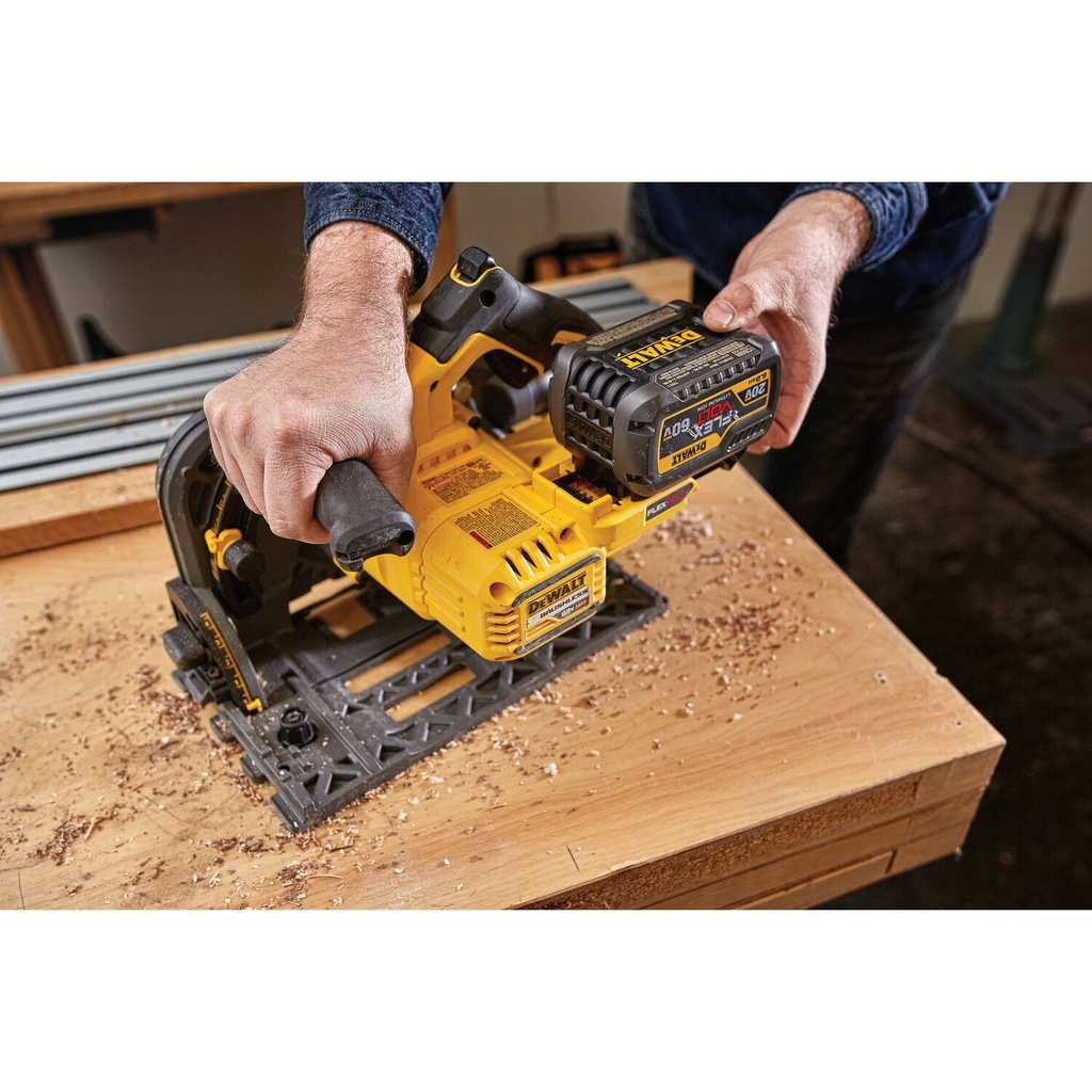 [DCS520T1] 60V MAX 6-1/2IN TRACK SAW KIT